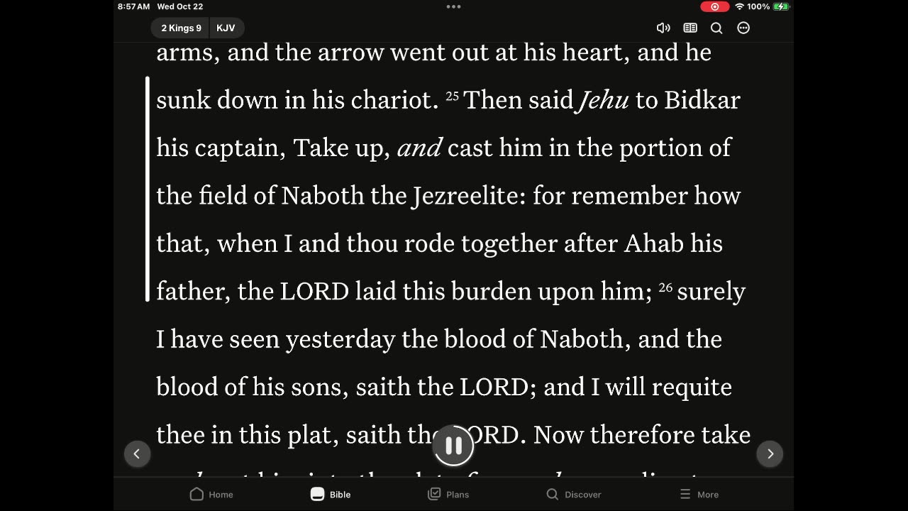 2 KINGS 25 Chapters Auto read. ` ENJOY