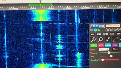 27.385 LSB CB CH38 LSB Music Jamming [W3HFU SDR] 1634 UTC 5 December