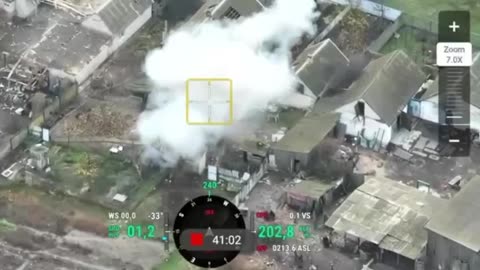 Ukrainian Soldiers Clearing of the Former Settlement Tyhe(Dnipro Region)