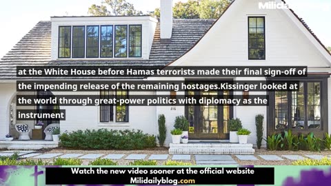 Kushner 'Modern-Day Kissinger' for Mideast Peace