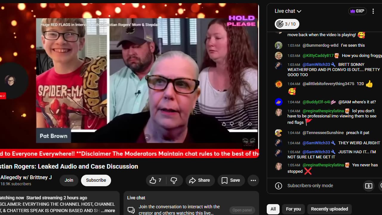 Sebastian Rogers: Leaked Audio and Case Discussion