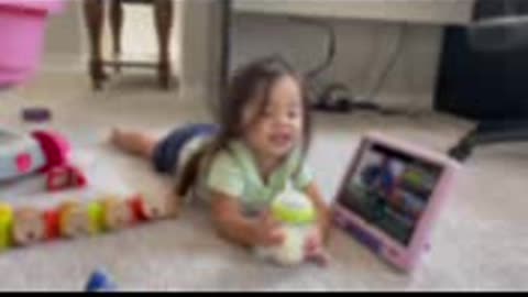 Niece Madi video sent by her mom