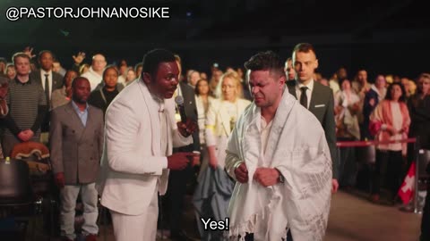 After 21 demons were cast out of him, he ascended into the realms