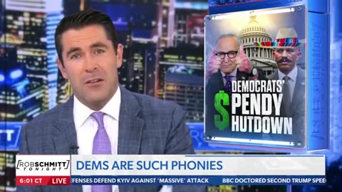 Rob Schmitt calls out 'obnoxious' Congresswoman's 'despicable' reason why Dems shut down government