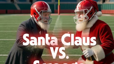 Santa Claus Vs Scrooge - Christmas Fantasy Football Game