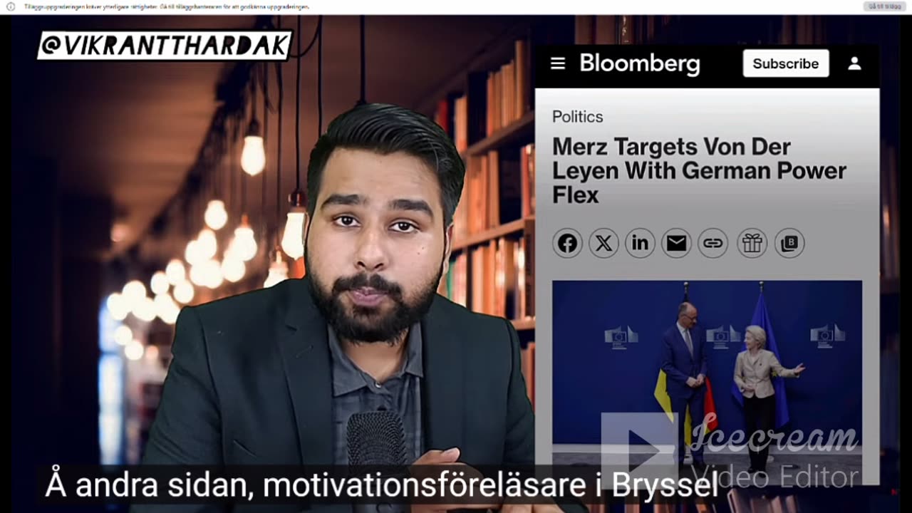 Trump uppmuntrar EU att attackera Moskva