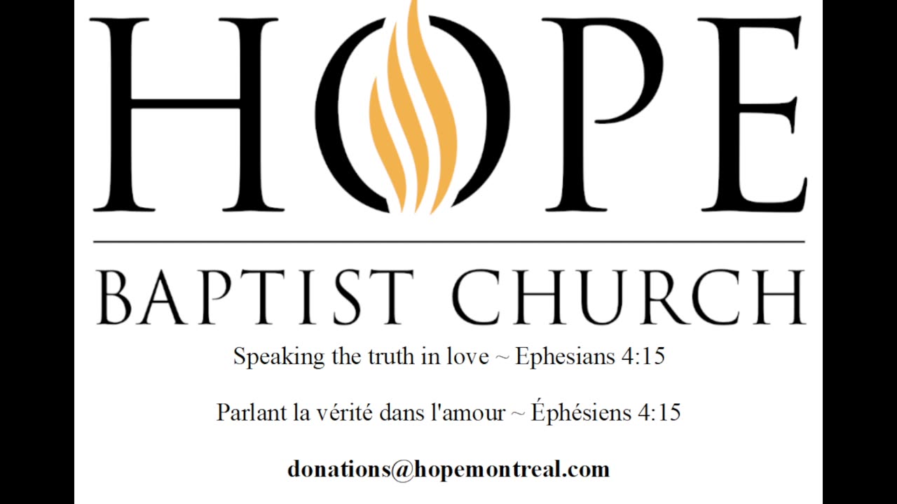 HBC Sunday Services - Jan. 4th, 2026