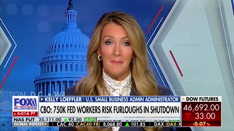SBA_Kelly on the effects of the Democrat shutdown: “That means about 300 small businesses every