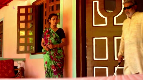 The blind old man was fond of young women short video.