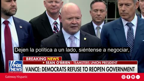 Teamsters Union President says open the Government