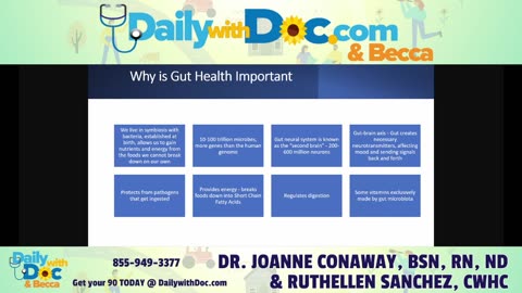 Dr. Joanne Conaway: Why Is America So Sick? The Answer. DWD 2/12/25