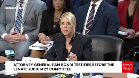 'Who Ordered The Tapping Of The Phones Of United States Senators?': Josh Hawley Presses Pam Bondi