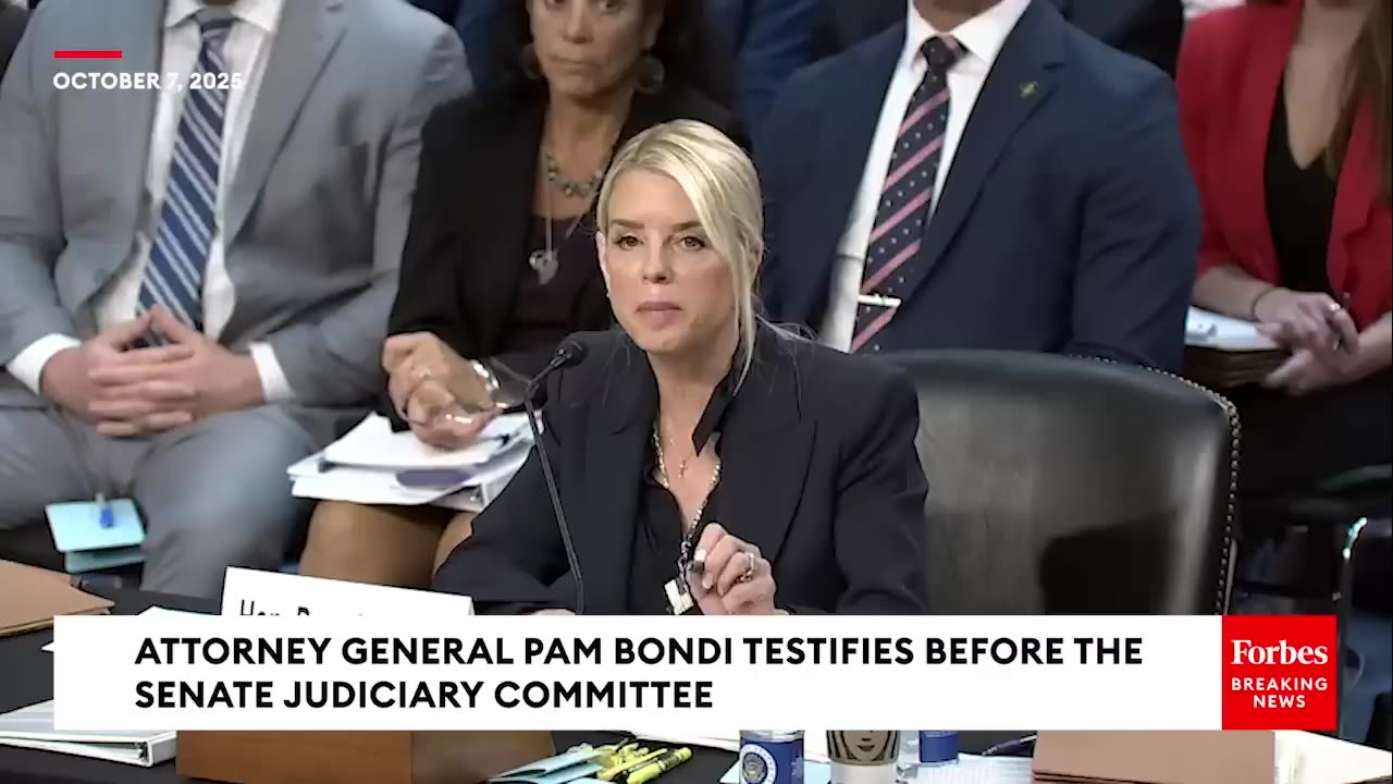 'Who Ordered The Tapping Of The Phones Of United States Senators?': Josh Hawley Presses Pam Bondi