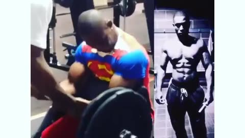 90KG Maxing Out 90KG Seated Barbell Bicep Curl Challenge