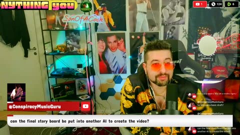 Fack It All Podcast #7 Conspiracy Music Guru Case With AI CO HOST Resonance 37