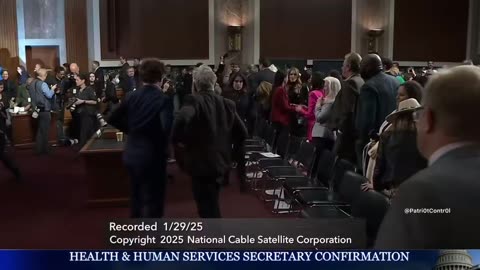 RFK Jr Gets a Standing Ovation After His Secretary of HHS Confirmation Hearing