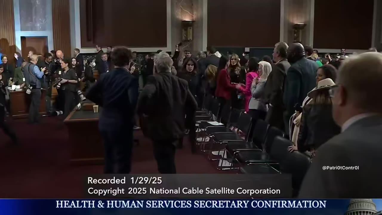 RFK Jr Gets a Standing Ovation After His Secretary of HHS Confirmation Hearing