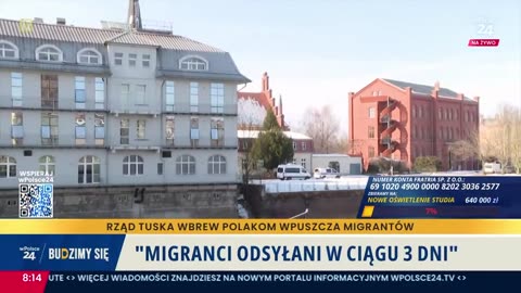 Reporterzy wPolsce24 udaremnili push-back nielegalnego imigranta