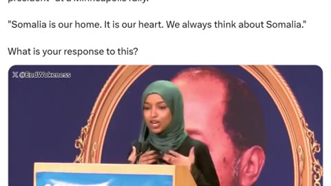 Trump retweet video of Ilhan Omar professing her love for Somalian president