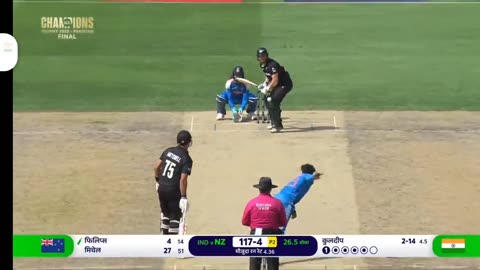 Nz Philips batsman wonder full six