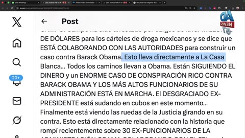 12/08/2025 Politicos estadounidenses vinculados al cartel de los Soles.