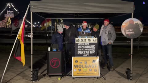 Wolgast - Eröffnung der Kundgebung 02-12-2025