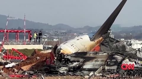 Video shows plane on runway before it bursts into flames