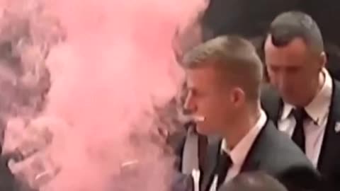 Serbian MP’s Throw Smoke Grenades in Parliament 😳💀🔥