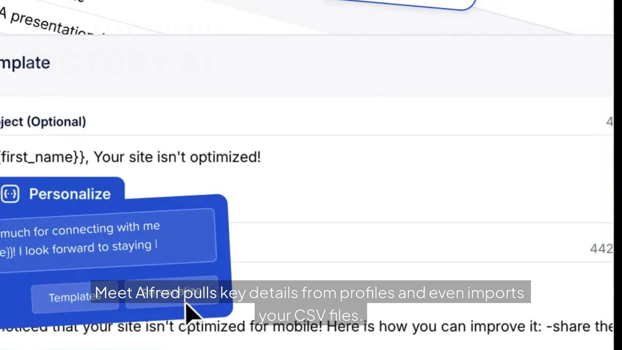 Automate & Personalize LinkedIn Outreach with Meet Alfred’s AI-Powered Messaging
