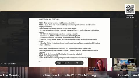 Johnathon And Julie D' In The Morning