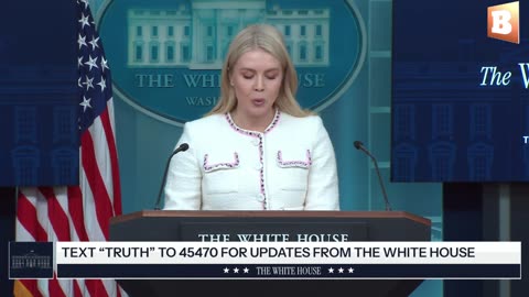 LIVE: Trump Press Secretary Karoline Leavitt Holds Press Conference at White House...