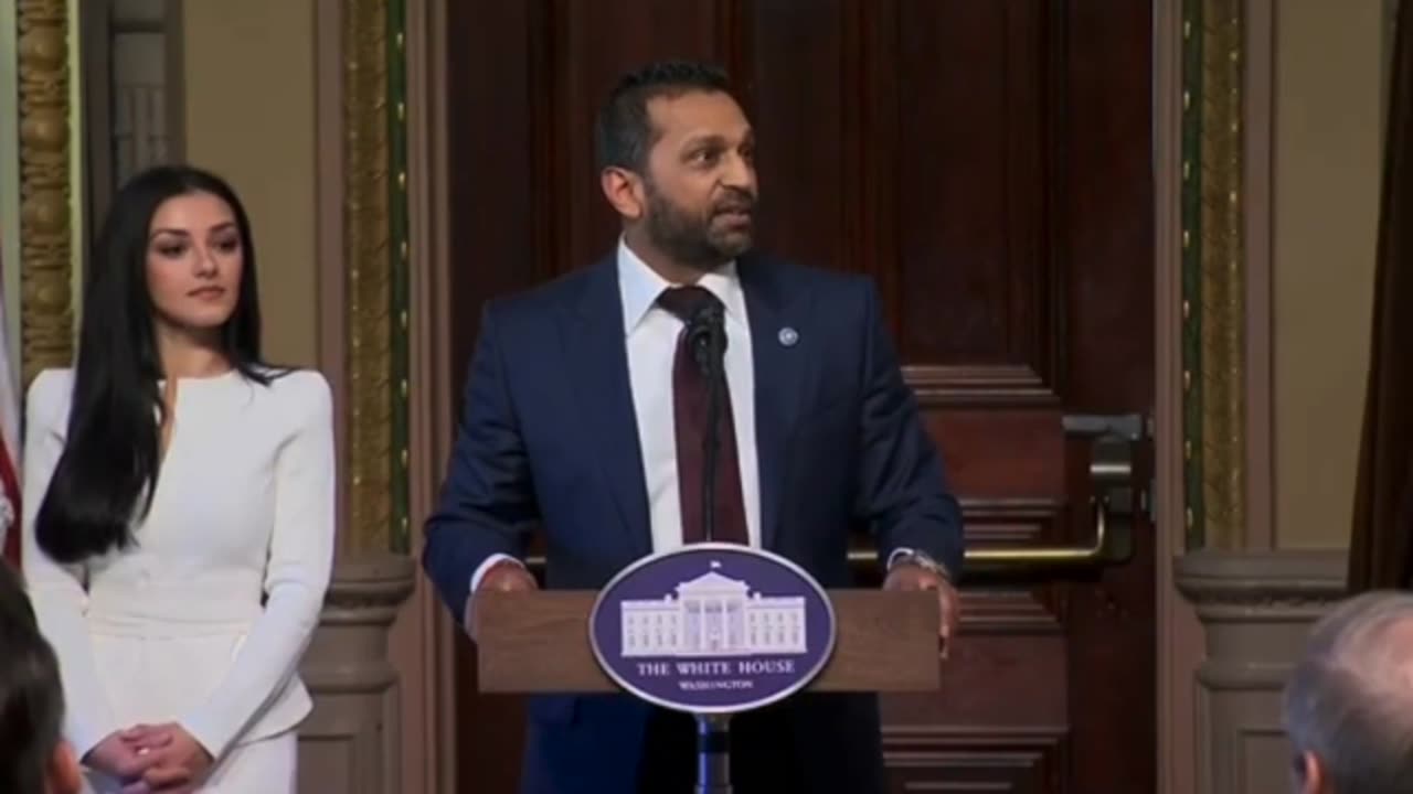 New FBI Director, KASH PATEL, Delivers His First Speech