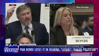Examples of Pam Bondi Losing It In Oversight Committee Hearing w/ Kim Iversen