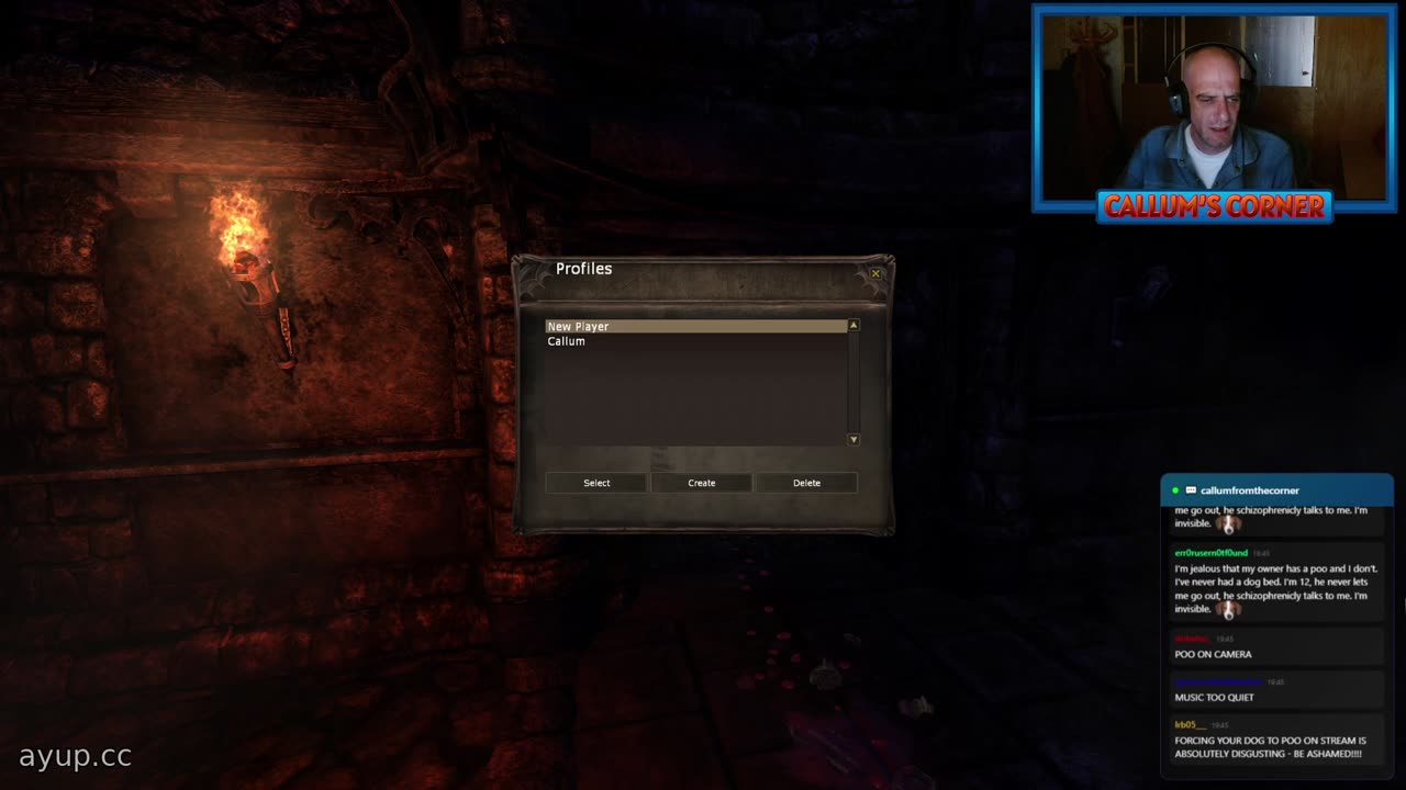 ayupcc - Callum's Corner - 28/10/25 - Decent Into Darkness