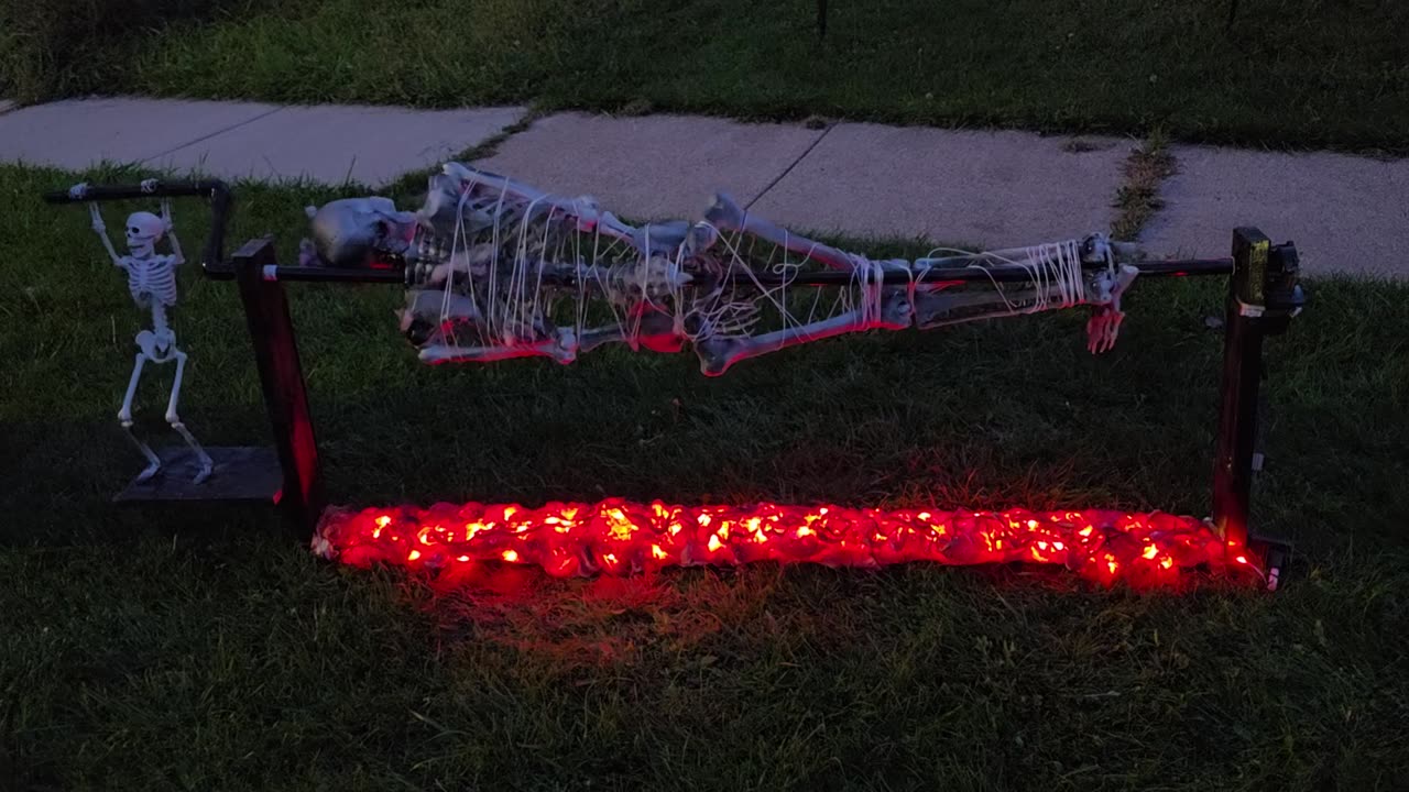 Rotisserie Skeleton
