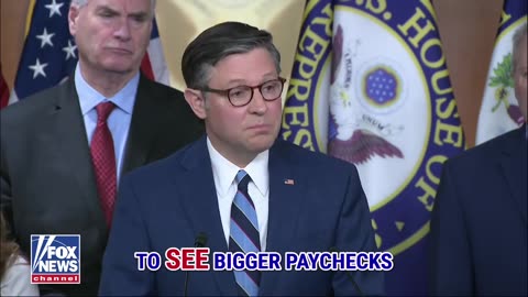 $10,000 PAYCHECK BOOST: Speaker Johnson Announces $100 BILLION in Tax Refunds for Working Families