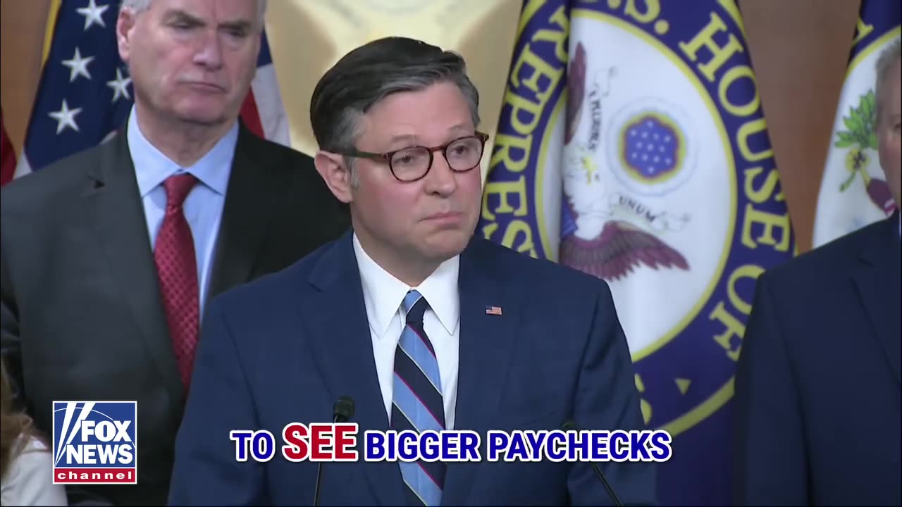 $10,000 PAYCHECK BOOST: Speaker Johnson Announces $100 BILLION in Tax Refunds for Working Families