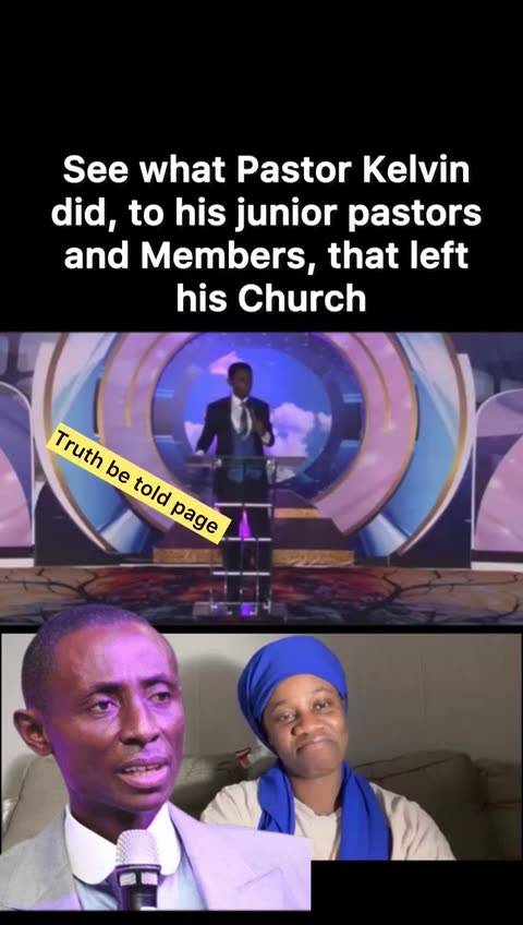 See what Pastor Kelvin did, to his junior pastors and Members, that left his Church