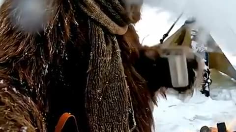 Bigfoot Vlogs: My Cozy Snow Camp