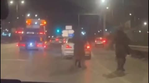 Scenes document the injury of young man Mousa Nasser