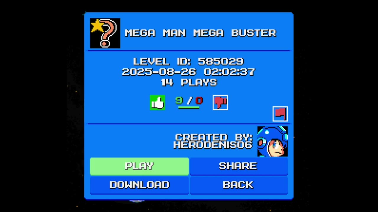 Mega Man Maker Level Highlight: "Mega Man Mega Buster" by HeroDenis06