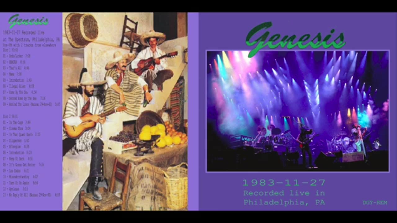 Genesis - Live - 1983.11.27 - Philadelphia (2nd Night) - Full Show