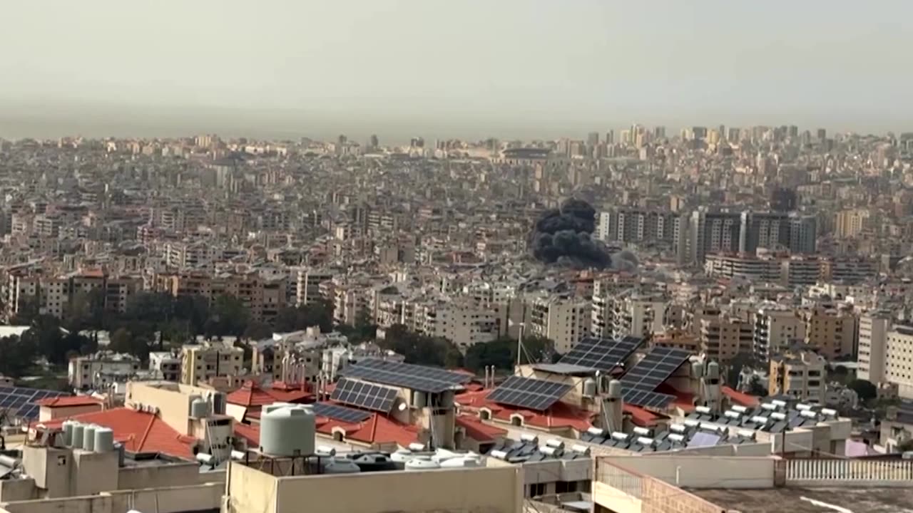 Israel lands first strike on Beirut suburbs since ceasefire