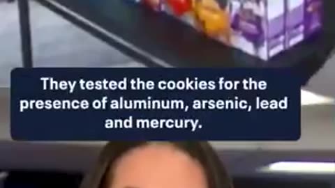 88% percent of Girl Scout Cookies contain arsenic, lead and mercury.