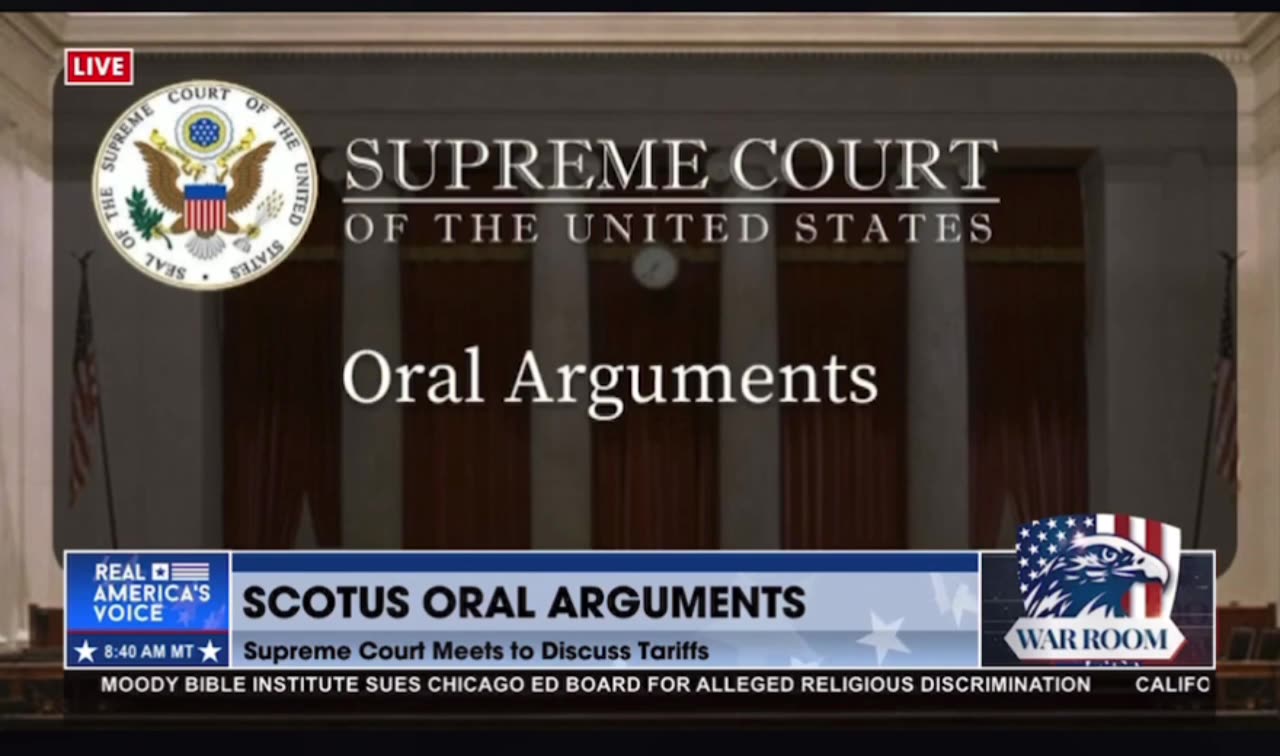 SCOTUS (Oral Arguments) | Trump Tariffs (Thank God For Clarence Thomas)