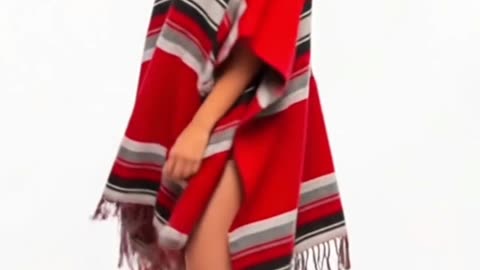 🦃🕎🌨️⛄🏈🎁🎄🎇🍾🏈☃️🦆❤️Sharpshooter Clint Eastwood Style Western Party Diamond Design Poncho❤️