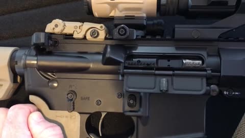 PSA Sabre Tan/Black BCG swap