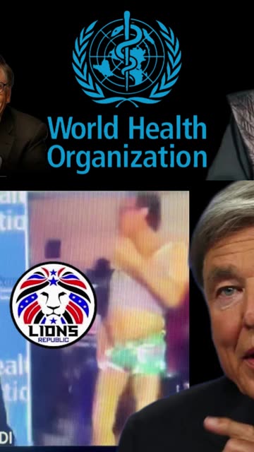 THE EVIL WORLD HEALTH ORGANIZATION. THE REAL REASON TRUMP GOT US OUT OF IT.