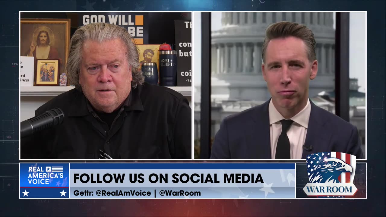 SEN. JOSH HAWLEY (R): Populists Have A Choice: Stand Up Or Surrender. Their Side Wants To Tear It All Down And Rebuild On Atheistic Communism. Ours Believes In A Working-Class, Christian America