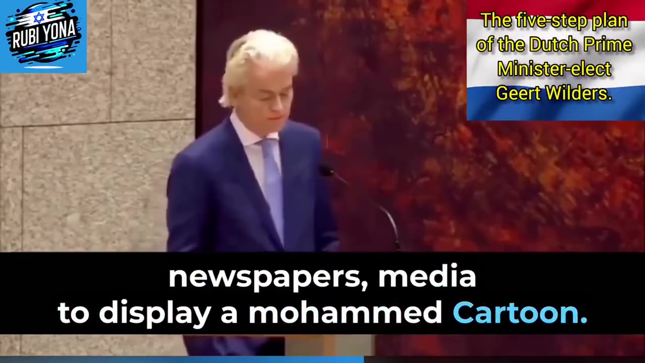 Geert Wilders’ five-step plan for Islam.
